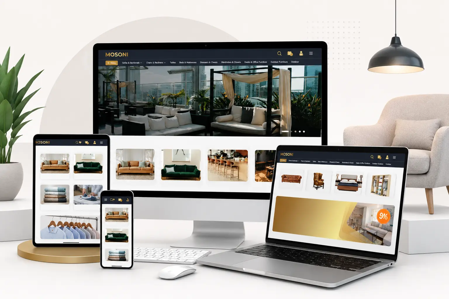 Mosoni furniture banner image