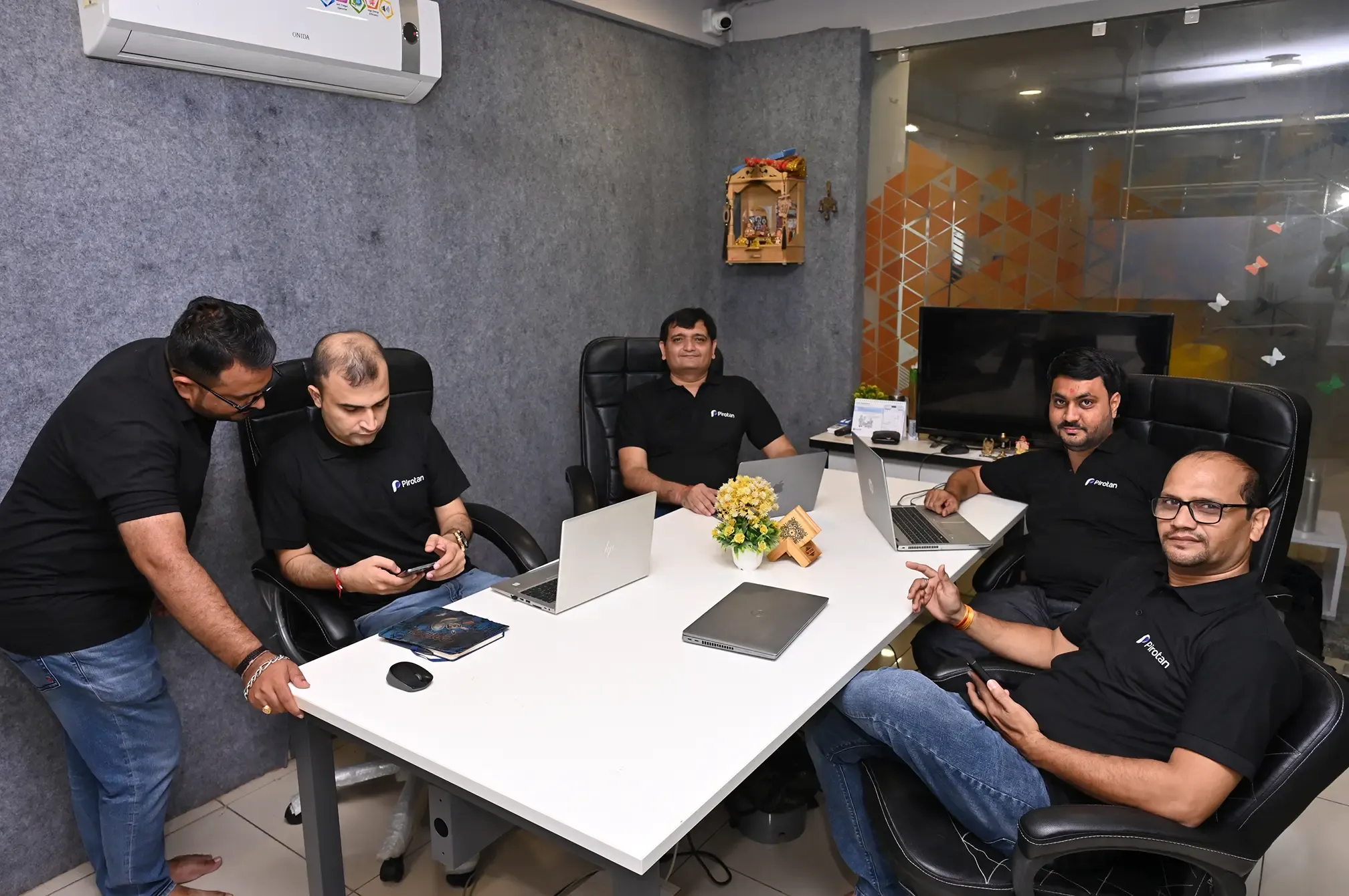 Employee celebration at Shine Infosoft