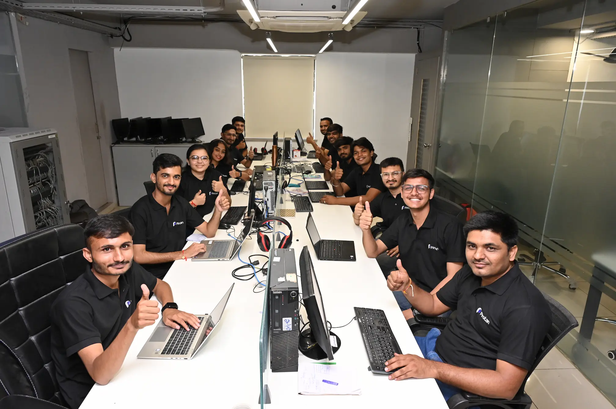 Company celebration at Shine Infosoft